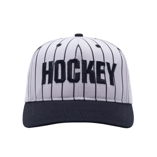 Baseball cap crown and brim construction detail at BDBRIM